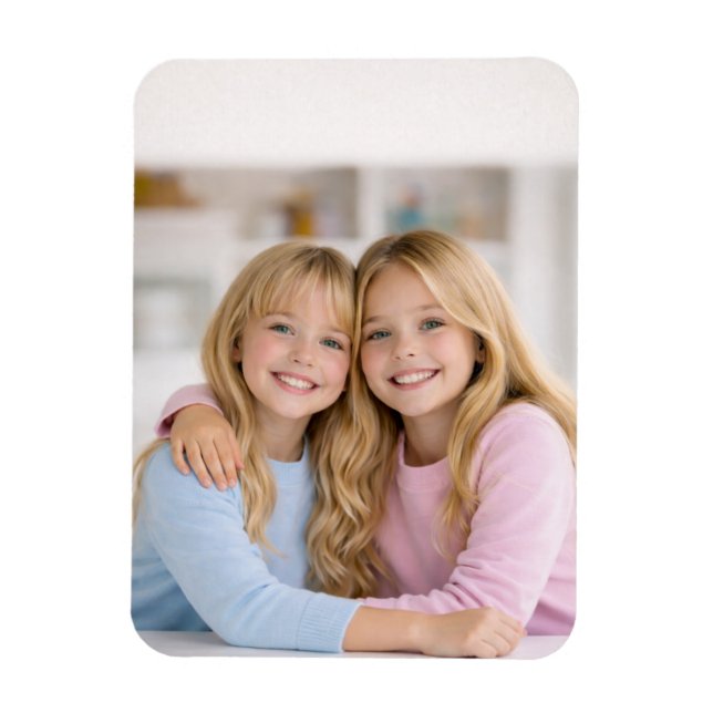 Benutzerdefiniertes Foto Personalisierter flexible Magnet (Vertikal)