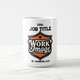 Benutzerdefiniertes Foto Personalisierter Jobtitel Kaffeetasse