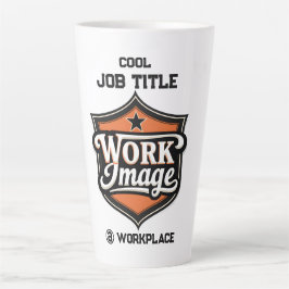 Benutzerdefiniertes Foto Personalisierter Jobtitel Milchtasse
