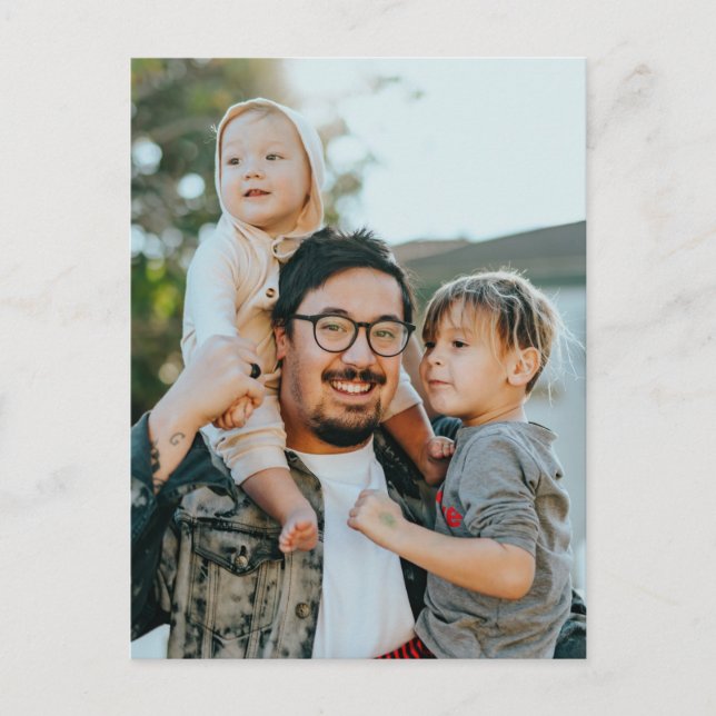 Benutzerdefiniertes Foto Postkarte (Vorderseite)