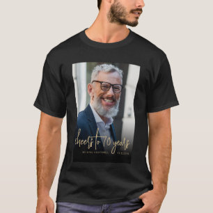Benutzerdefiniertes Foto Prost 70. Geburtstagsfeie T-Shirt