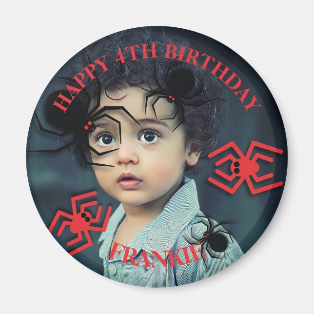 Benutzerdefiniertes Foto-Round-Magnet Magnet (Vorne)