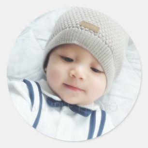 Benutzerdefiniertes Foto Runder Aufkleber