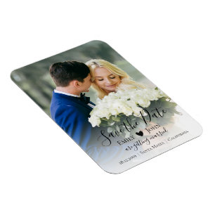 Benutzerdefiniertes Foto Save the Date Flexibles F Magnet