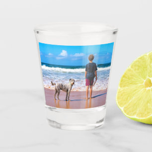 Benutzerdefiniertes Foto Schuss Glass Ihre Lieblin Schnapsglas