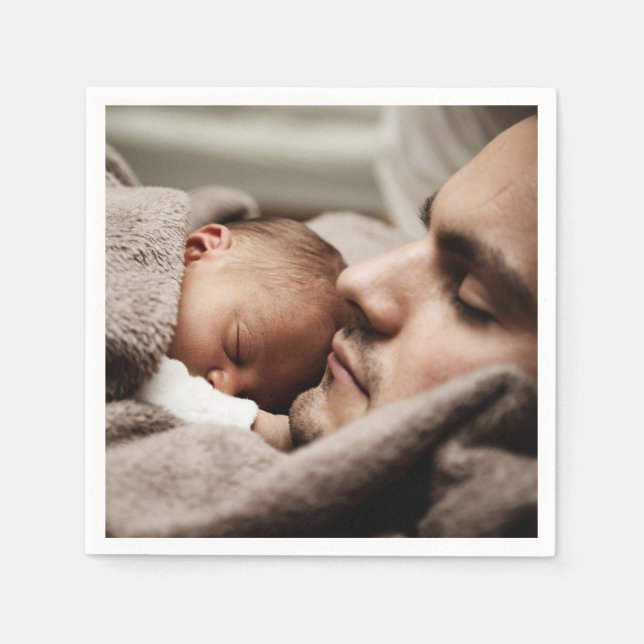 Benutzerdefiniertes Foto Serviette (Vorderseite)