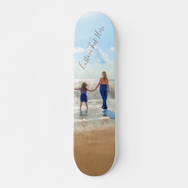 Benutzerdefiniertes Foto-Skateboard - Sommer Skateboard (Vorne)