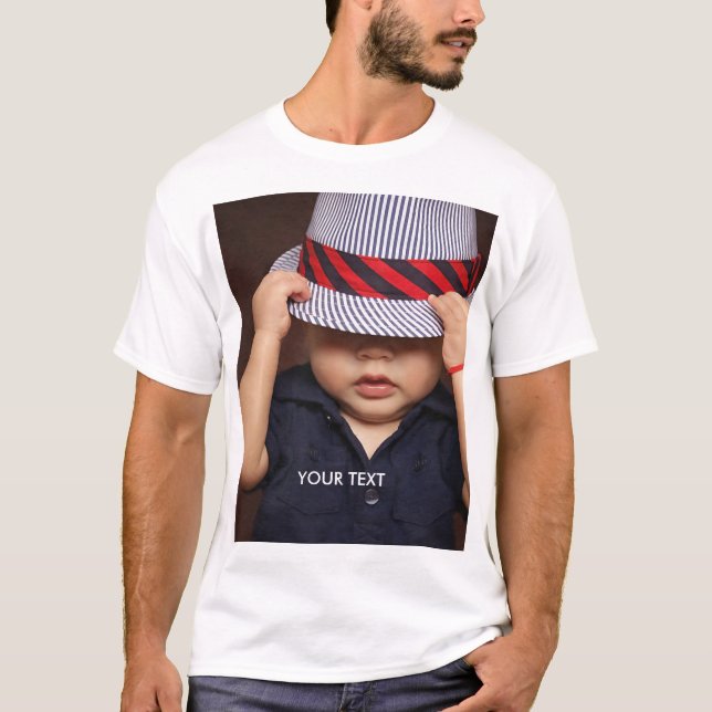 Benutzerdefiniertes Foto T-Shirt (Vorderseite)