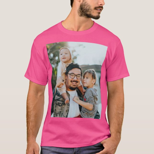 Benutzerdefiniertes Foto T-Shirt (Vorderseite)