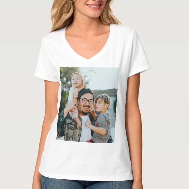 Benutzerdefiniertes Foto T-Shirt (Vorderseite)