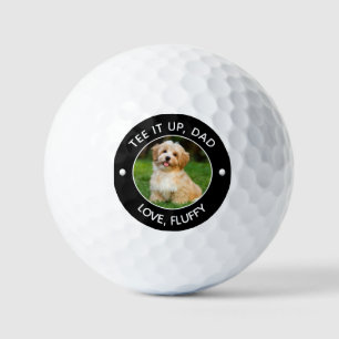 Benutzerdefiniertes Foto-T-Shirt Es oben Vater Sch Golfball