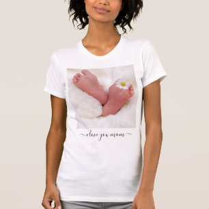 Benutzerdefiniertes Foto-T-Shirt für Mama - Ich li T-Shirt