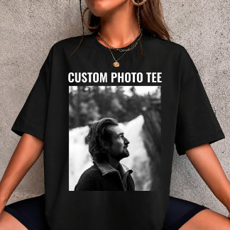 Benutzerdefiniertes Foto-T-Shirt Personalisiertes T-Shirt