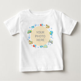 Benutzerdefiniertes Foto T-Shirt zum Geburtstag fü