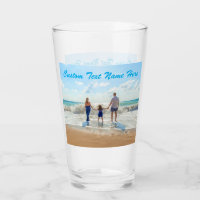Benutzerdefiniertes Foto Textglas - Geschenke für
