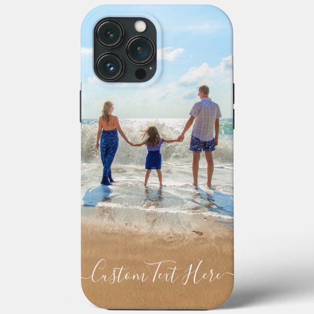 Benutzerdefiniertes Foto und iPhone Case - Ihr eig (Rückseite)