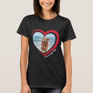 Benutzerdefiniertes Foto und Name Personalisiert T-Shirt