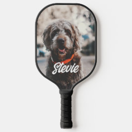 Benutzerdefiniertes Foto und Personalisierter Name Pickleball Schläger