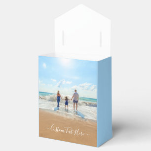 Benutzerdefiniertes Foto und Text - Eigenes Design Geschenkschachtel