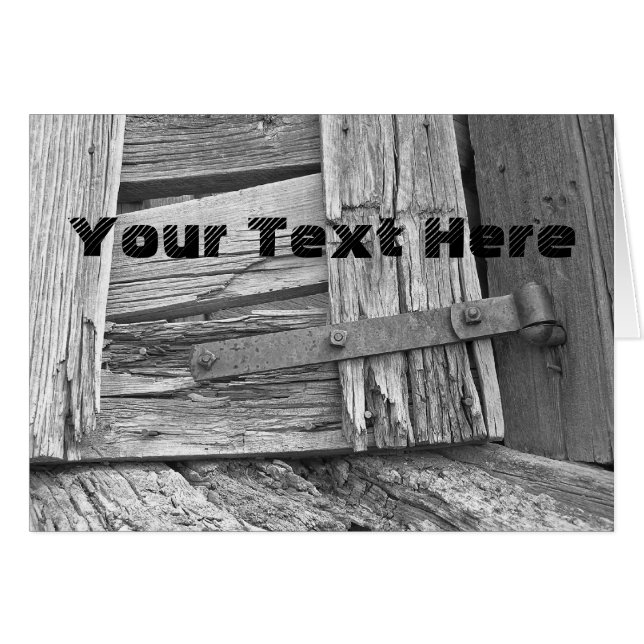 Benutzerdefiniertes Foto und Text für das entpackt (Vorderseite (Horizontal))