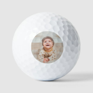 Benutzerdefiniertes Foto und Text Golfball