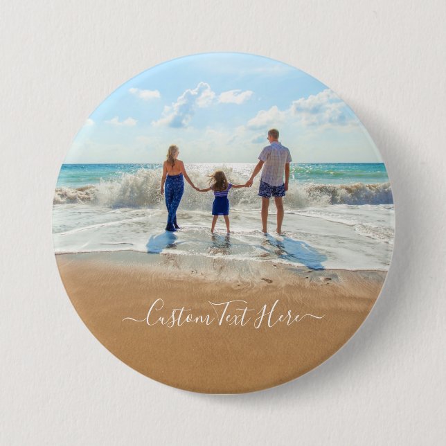 Benutzerdefiniertes Foto und Text - Ihr eigenes De Button (Vorderseite)