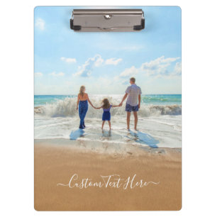 Benutzerdefiniertes Foto und Text - Ihr eigenes De Klemmbrett