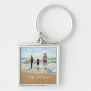 Benutzerdefiniertes Foto und Text - Ihr eigenes De Schlüsselanhänger