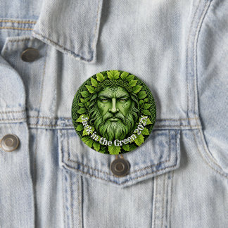 Benutzerdefiniertes Foto und Text Jack in the gree Button