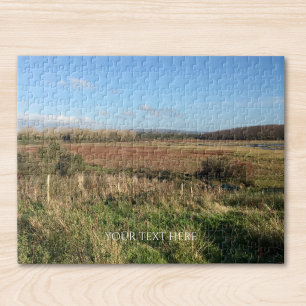 Benutzerdefiniertes Foto und Text personalisierte Puzzle