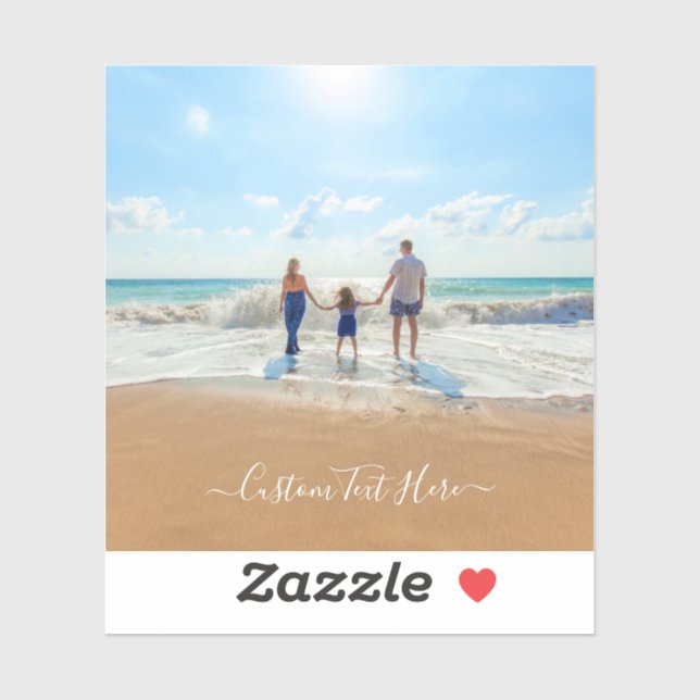 Benutzerdefiniertes Foto und Textaufkleber für Ihr Aufkleber (Blatt)