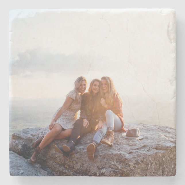 Benutzerdefiniertes Foto Upload Hinzufügen eines e Steinuntersetzer (Vorderseite)