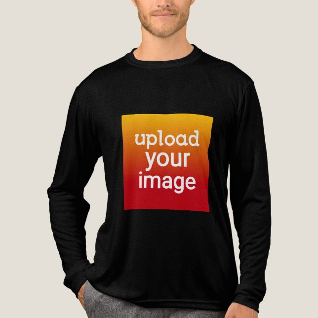 Benutzerdefiniertes Foto Upload T - Shirt - Person (Vorderseite)