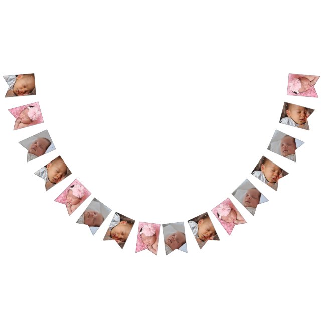 Benutzerdefiniertes Foto Wimpelkette (Alle)