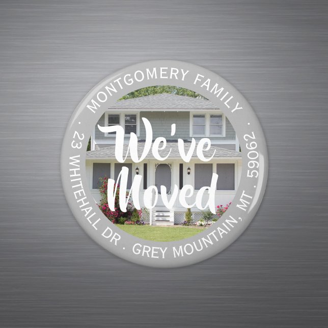 Benutzerdefiniertes Foto Wir haben den Adresswechs Magnet (Von Creator hochgeladen)