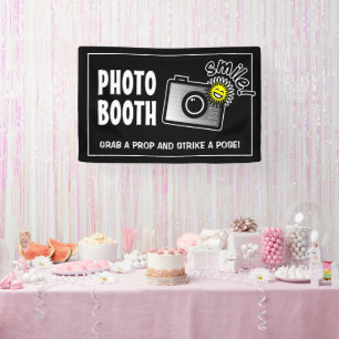 Benutzerdefiniertes Fotobooth-Banner-Schild für Ho Banner