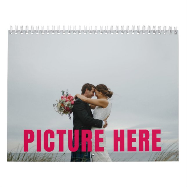 BENUTZERDEFINIERTES FOTOCOVER ERINNERUNGSBILD KALENDER (Titelbild)
