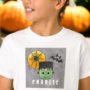 Benutzerdefiniertes Frankenstein Vollmond Hallowee T-Shirt