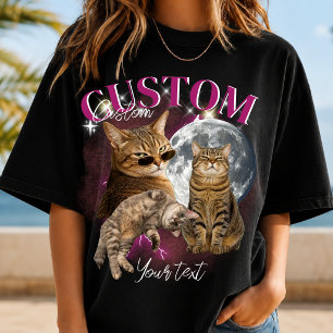 Benutzerdefiniertes Freundinnen-Gesicht Bootleg Ra T-Shirt
