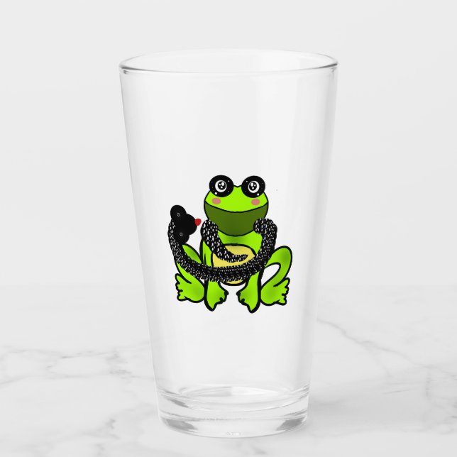 Benutzerdefiniertes Freundschaftsgeschenk Glas (Vorderseite)