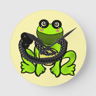 Benutzerdefiniertes Freundschaftsgeschenk Runde Wanduhr