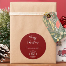 Benutzerdefiniertes Frohe Weihnachten Firmenlogo