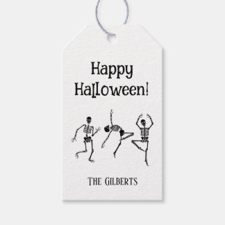 Benutzerdefiniertes Frohes Halloween Modernes Mini Geschenkanhänger