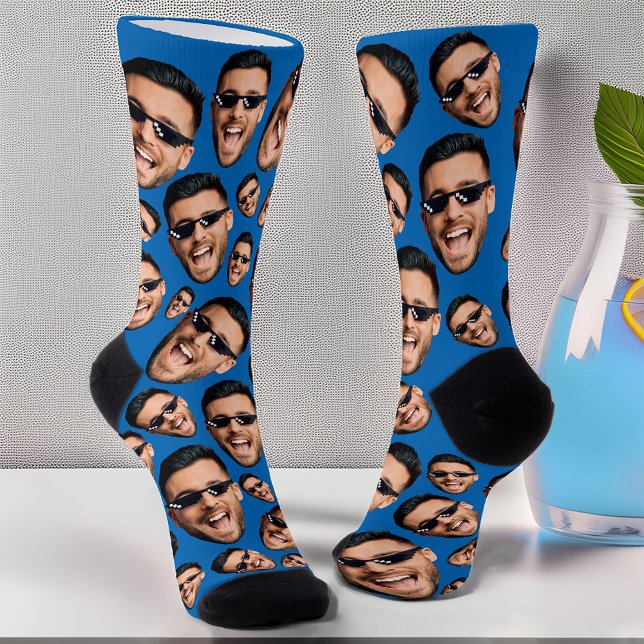 Benutzerdefiniertes Funny Funny Funny Foto überall Socken (Von Creator hochgeladen)