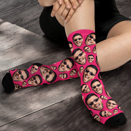 Benutzerdefiniertes Funny Funny Funny Foto überall Socken