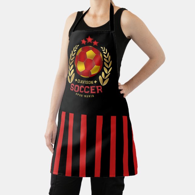 Benutzerdefiniertes Fußball-Logo Schürze (InSitu)