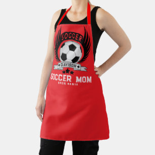 Benutzerdefiniertes Fußball-Sportler-Emblem mit Ba Schürze