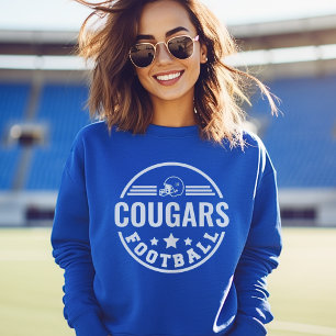 Benutzerdefiniertes Fußballteam mit Name des Spiel Sweatshirt