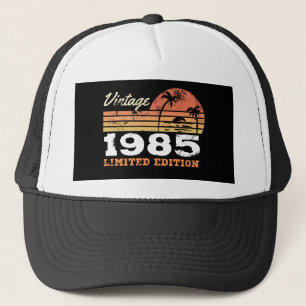 Benutzerdefiniertes Geburtsjahr  Vintage 1985 Limi Truckerkappe