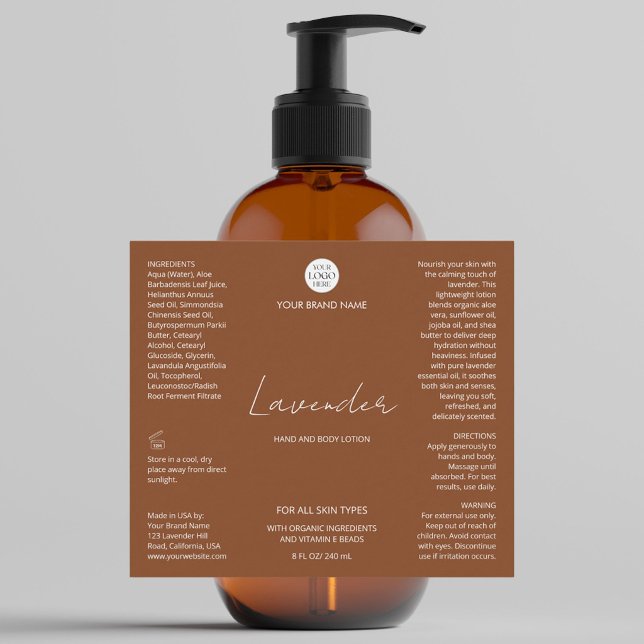 Benutzerdefiniertes Geschäft-Logo-Skincare-Flasche (Von Creator hochgeladen)